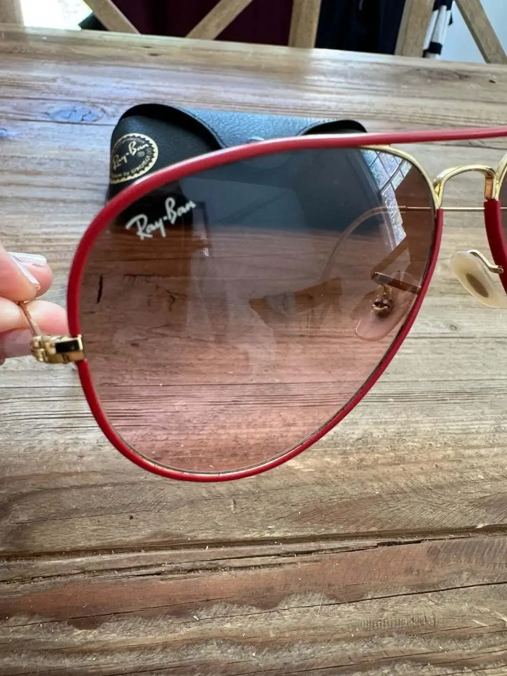 Ray-Ban RB 3025-J-M Aviator Full Color Sunglasses 001/X3